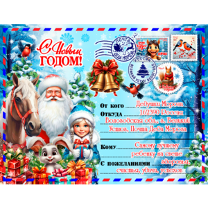 Посылка от Деда Мороза 1000 гр.