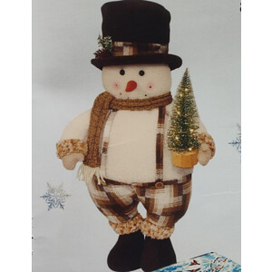 Снеговик со светящейся ёлкой 700 гр.